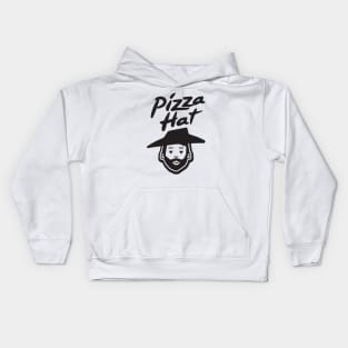 Pizza Hat Kids Hoodie